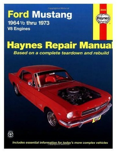 Haynes ford mustang - ford, reparatur