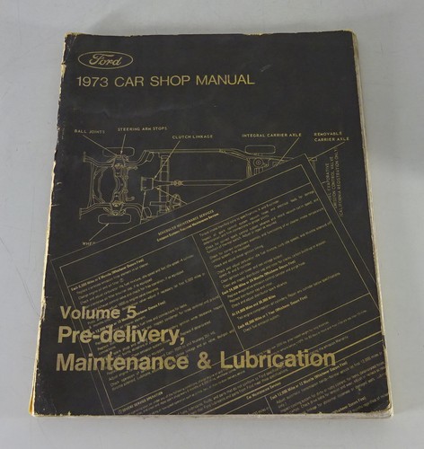 Werkstatthandbuch band ford - band,