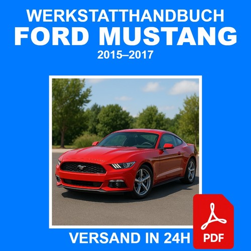 Werkstatthandbuch ford mustang - werkstatthandbuch,