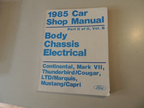 Ford mustang thunderbird mark - ford,